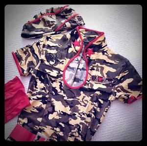 Camo army costume